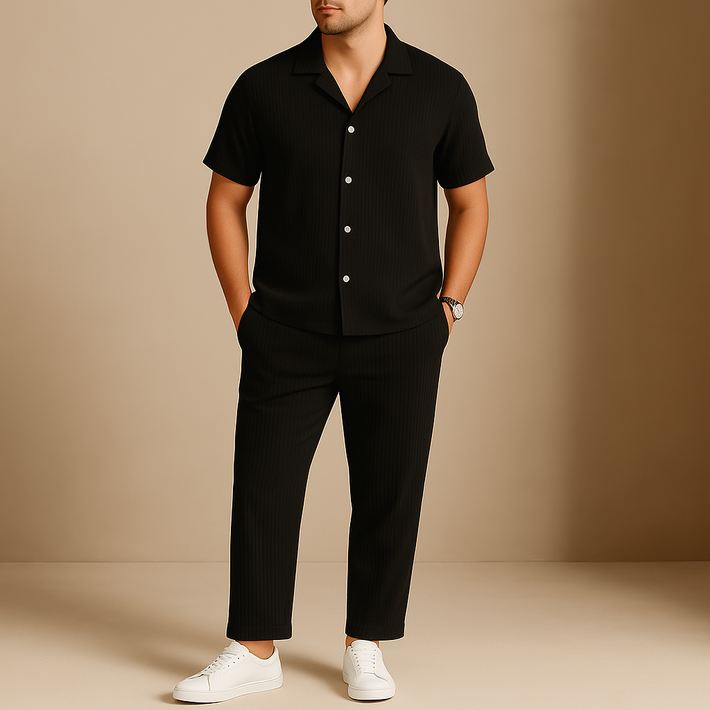 Cavari | Men’s Lightweight Linen Set