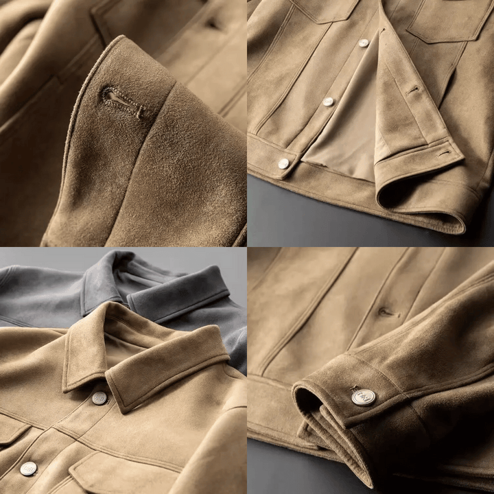 Serilo | Men’s Premium Suede Jacket