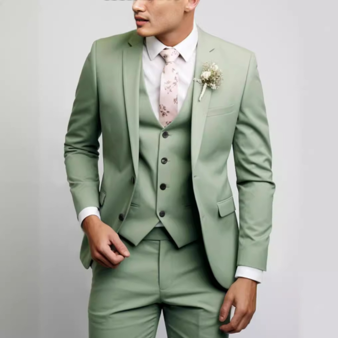 Heero | Slim Fit 3-Piece Wedding Guest Suit