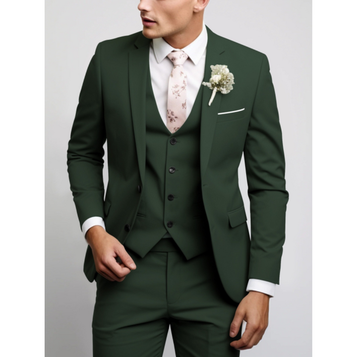 Heero | Slim Fit 3-Piece Wedding Guest Suit