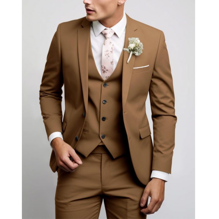 Heero | Slim Fit 3-Piece Wedding Guest Suit