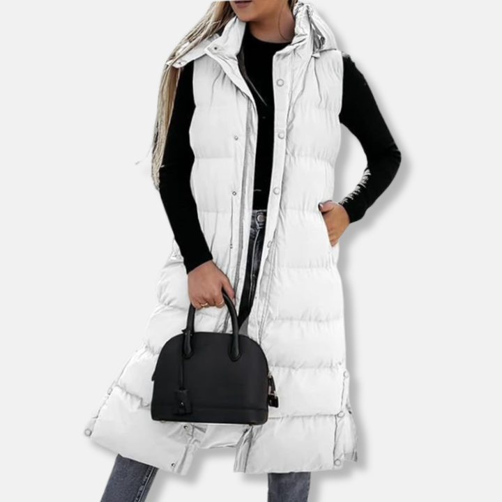 Veronica | Women’s Quilted Ankle-Length Puffer Vest