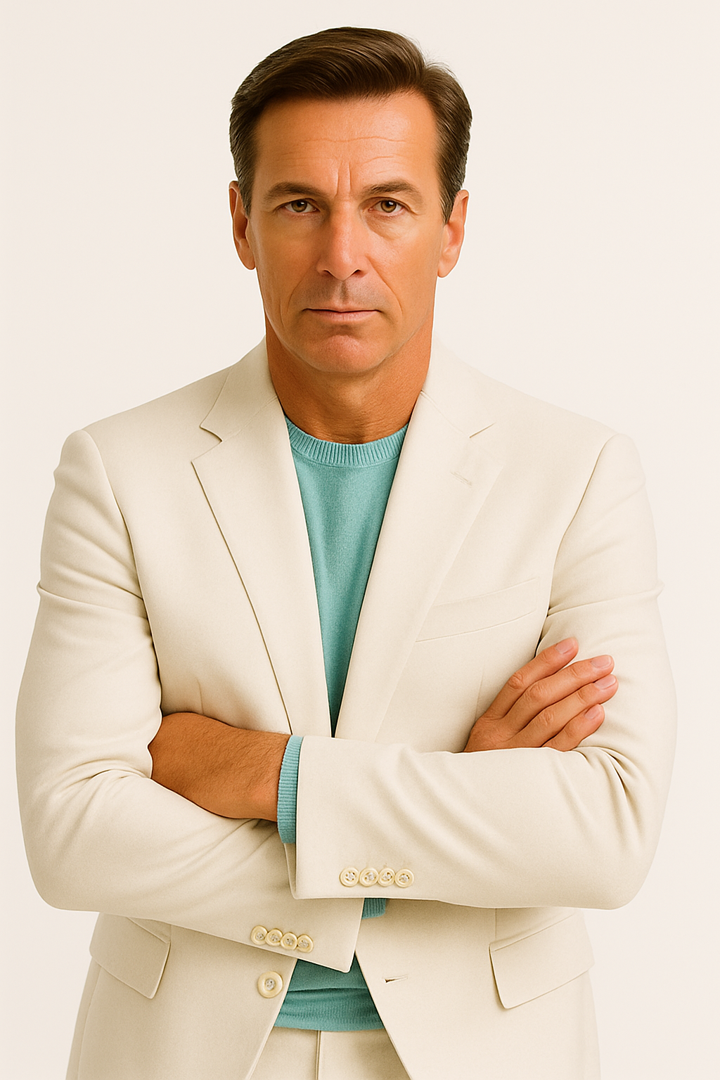 Don Johnson | Men’s 80s Miami White Suit