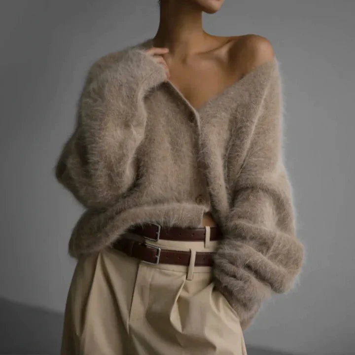 Cherine | Women’s Couture Wool Cardigan