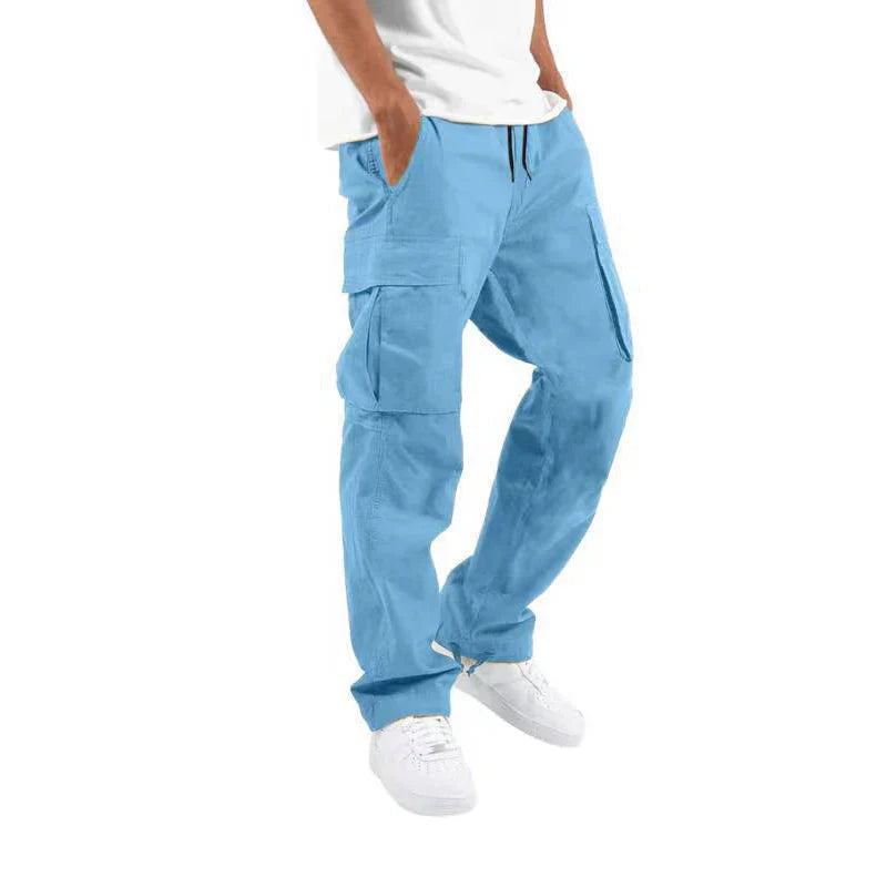Taviro | Men’s Casual Straight Leg Cargo Pants