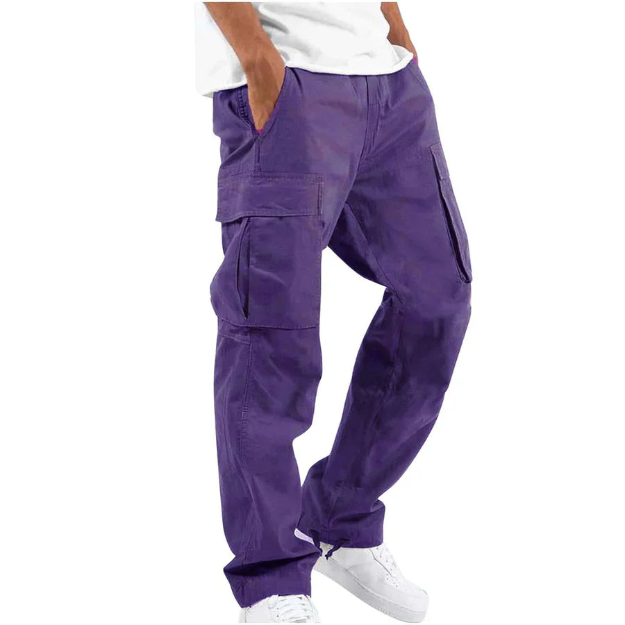 Taviro | Men’s Casual Straight Leg Cargo Pants
