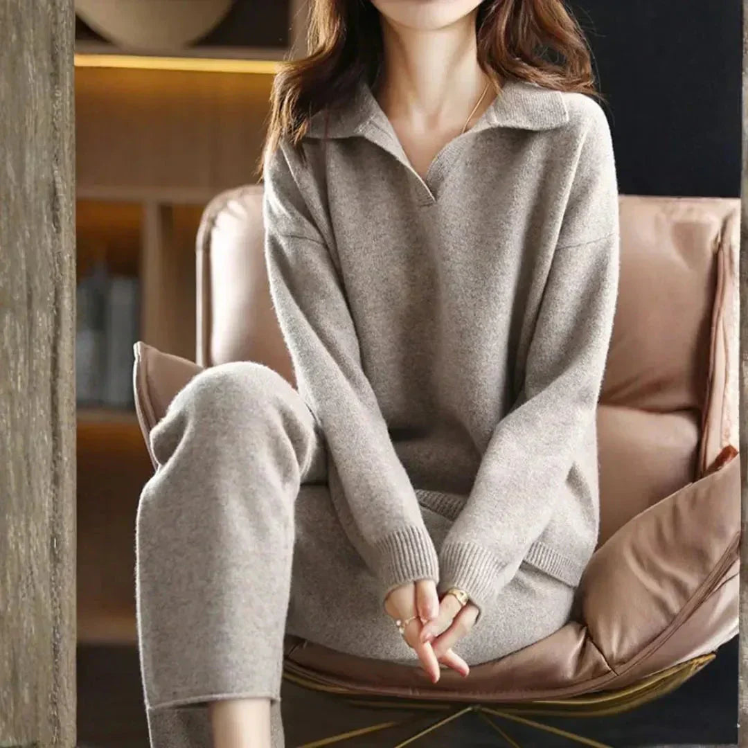 Eloris | Women’s Knit Sweater Pants Set