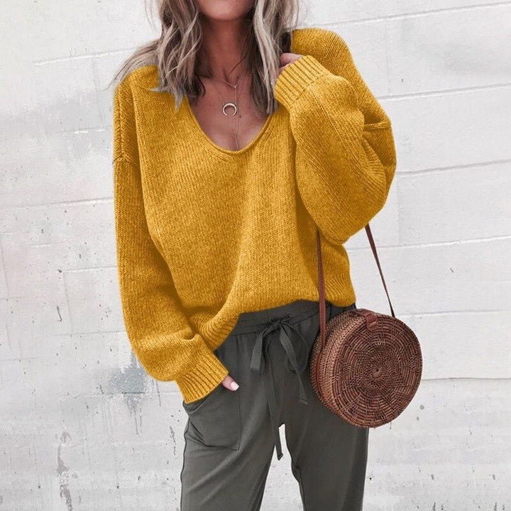 Lirena | Women’s Knit V-Neck Sweater