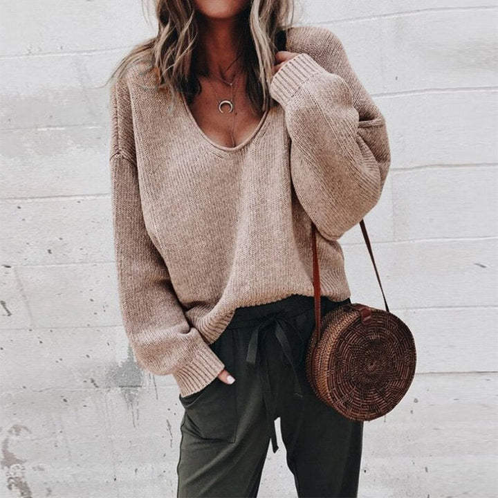 Lirena | Women’s Knit V-Neck Sweater