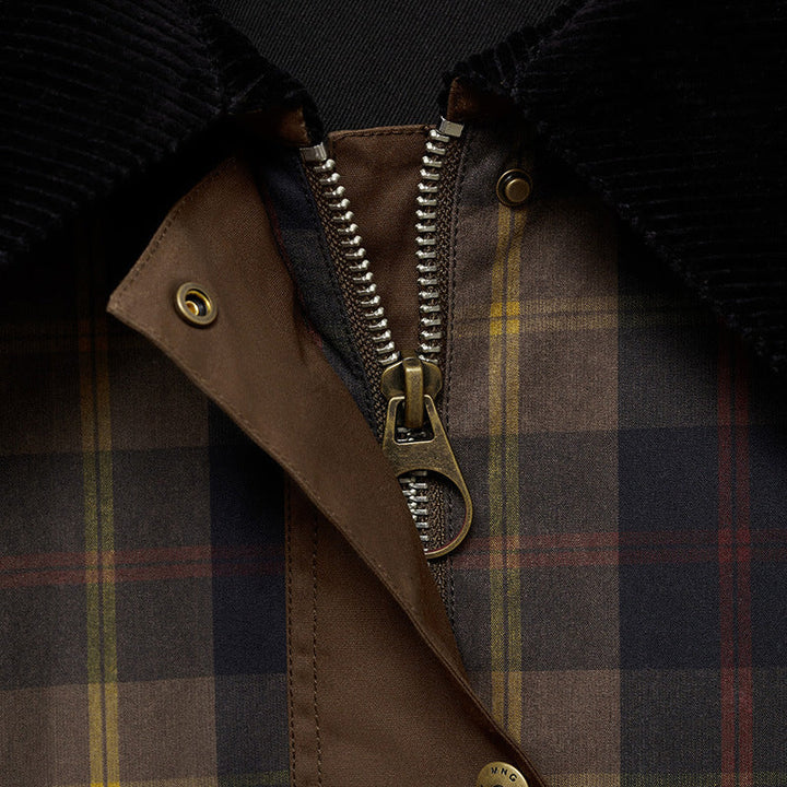 Lunerio | Men’s Warm Jacket with Soft Bonnet Collar