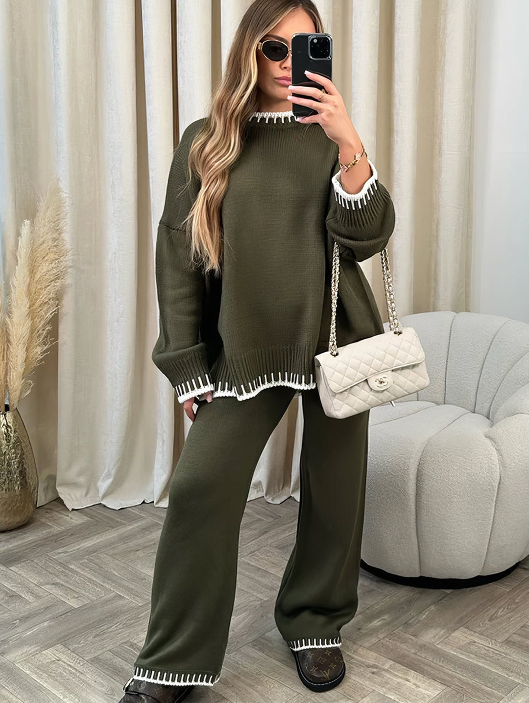 Avelina | Women’s Cozy Knitted Lounge Set