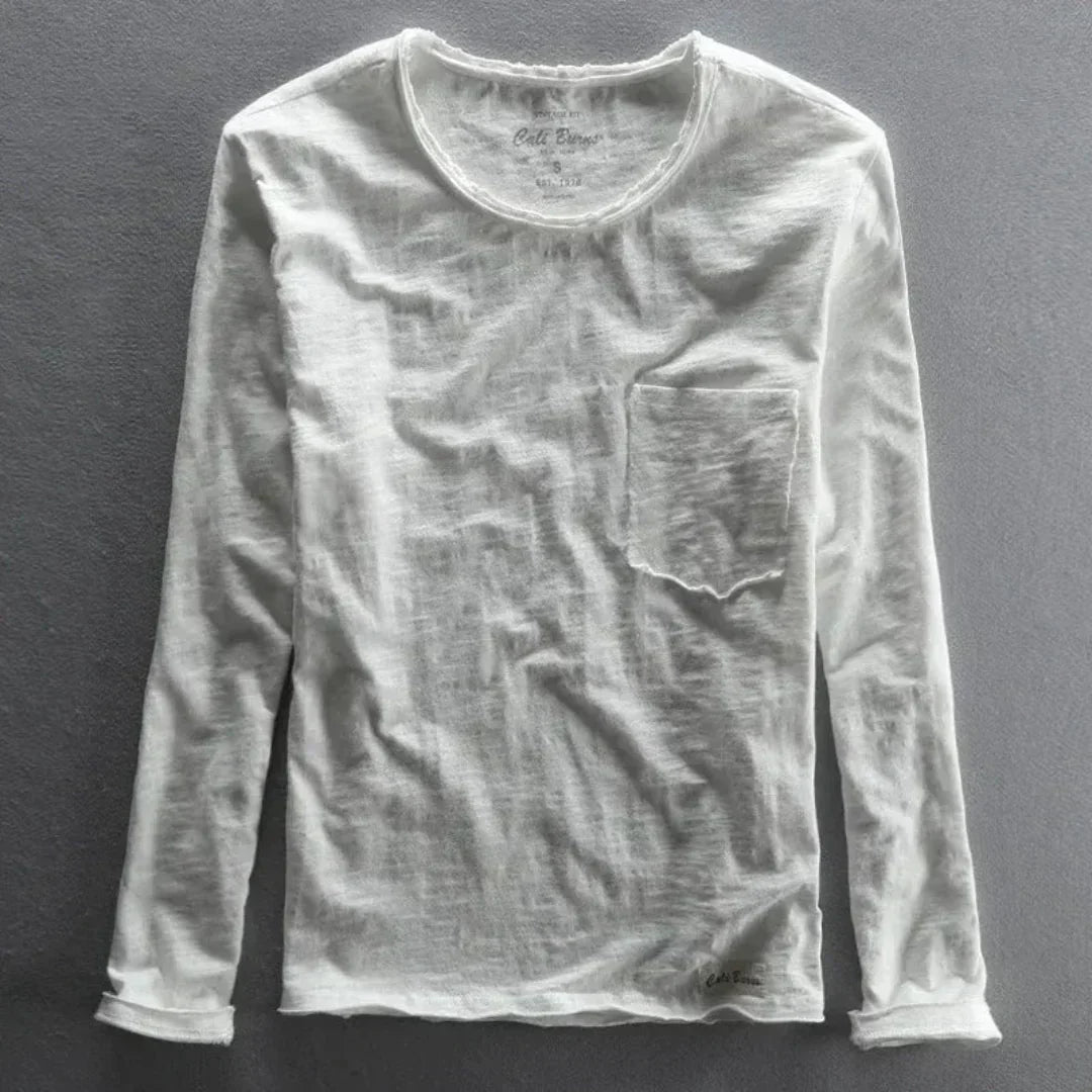 Zen | Men’s Washed Cotton Crew Neck Shirt