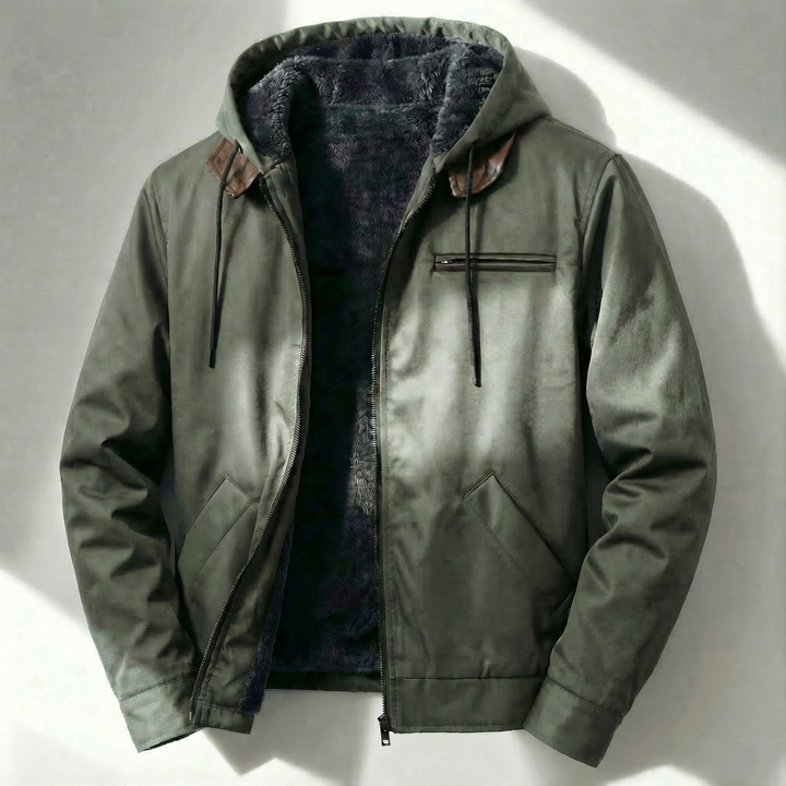 Hunter | Men’s Fleece-Lined Hooded Jacket