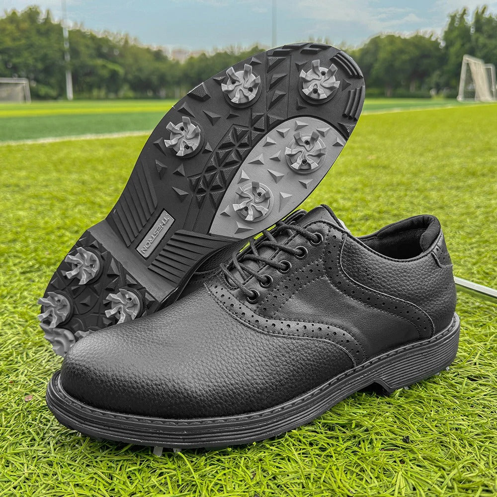 Brideo | Men’s Waterproof Leather Golf Shoes