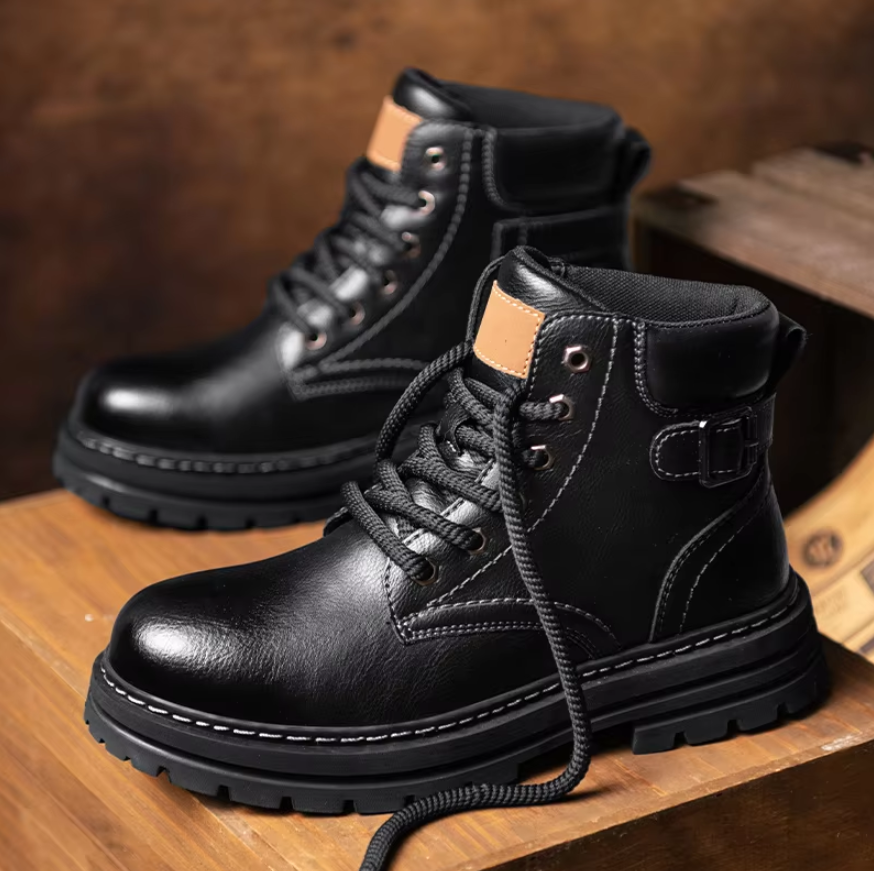 Valerico | Men’s Leather Buckle Loafers
