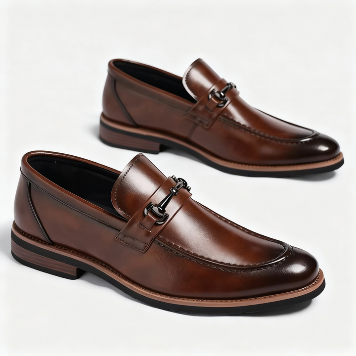 Dominic | Men’s Leather Horsebit Loafers