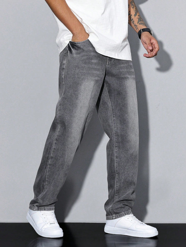 Greg | Men’s Casual Wide Leg Jeans