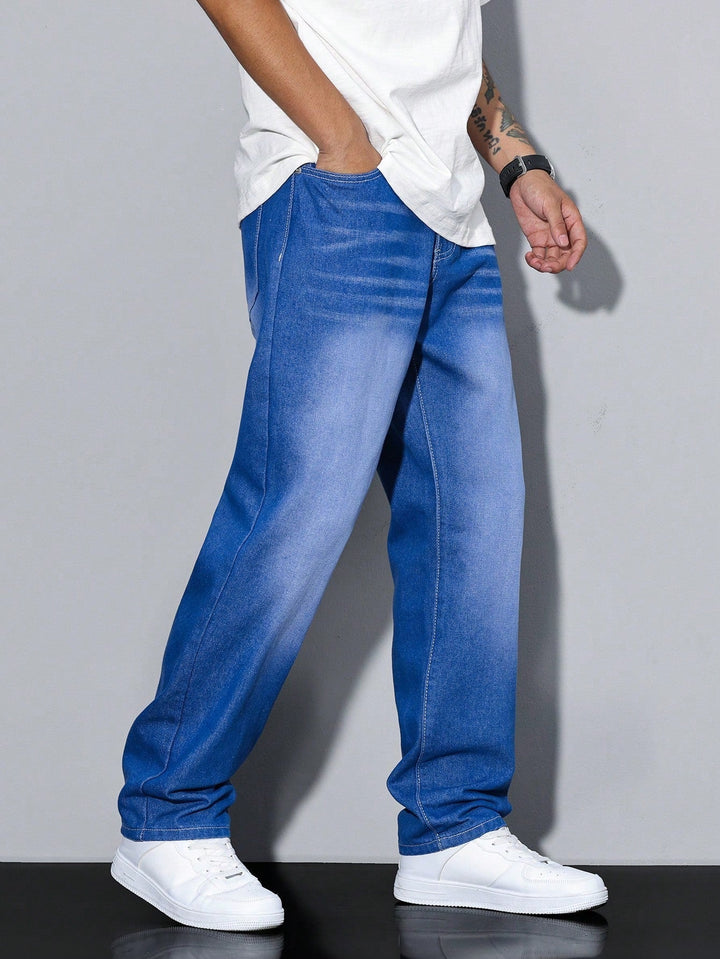 Greg | Men’s Casual Wide Leg Jeans
