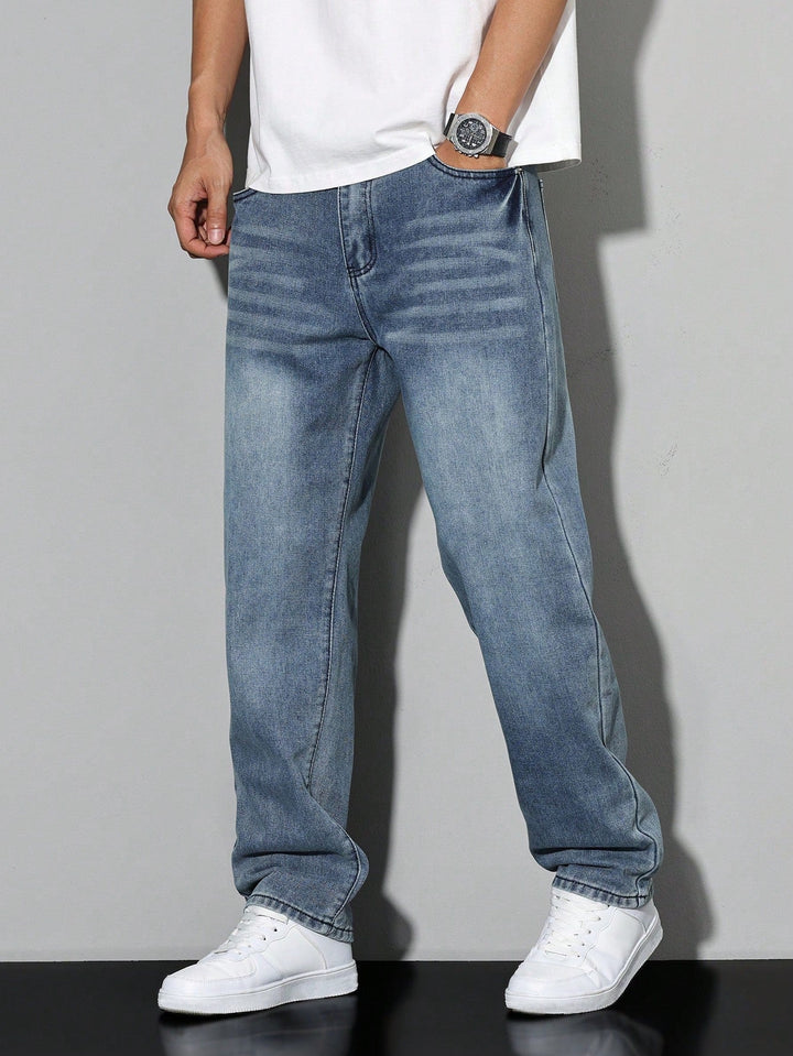 Greg | Men’s Casual Wide Leg Jeans