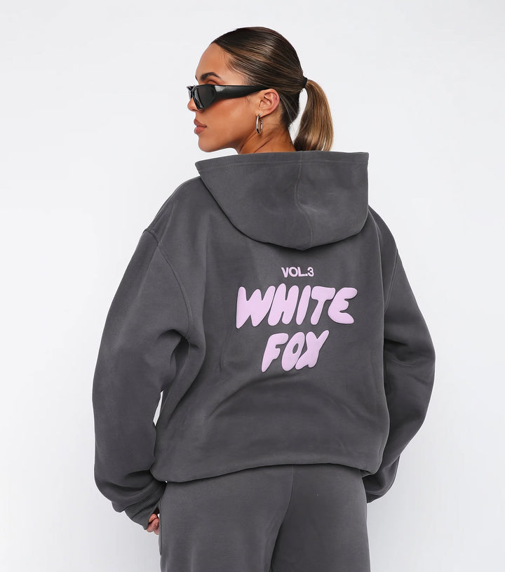 WhiteFox Set | Women’s Hoodie &amp; Jogger Tracksuit Set