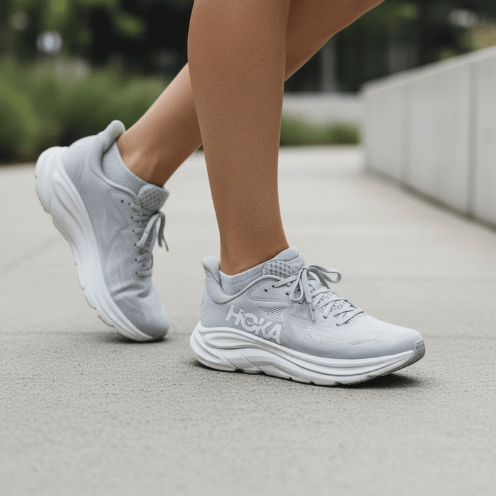 Hoka Clifton 10 Lightweight Cushioned Running Shoes – Breathable EVA Road Trainers