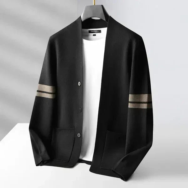 Wilmar | Men’s Striped Merino Wool Cardigan
