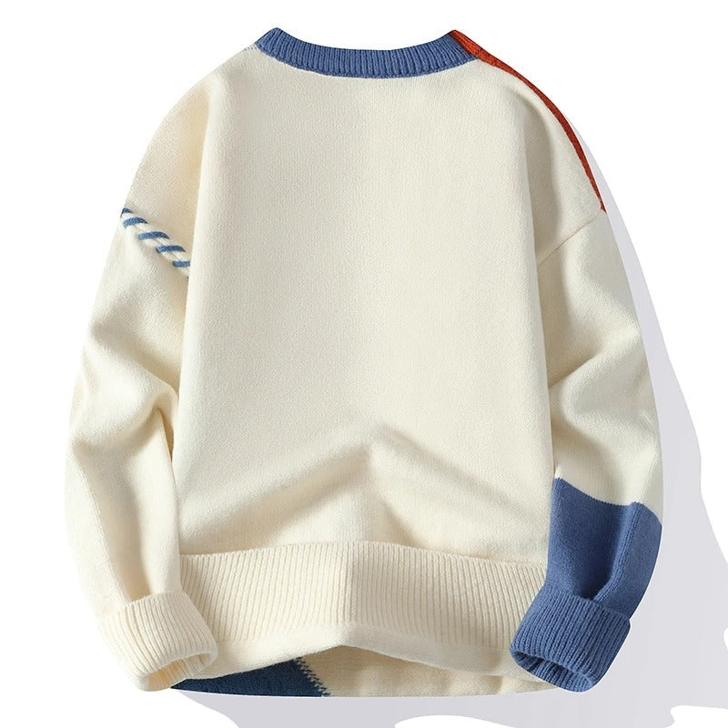 Patrick | Men’s Patchwork Sweater