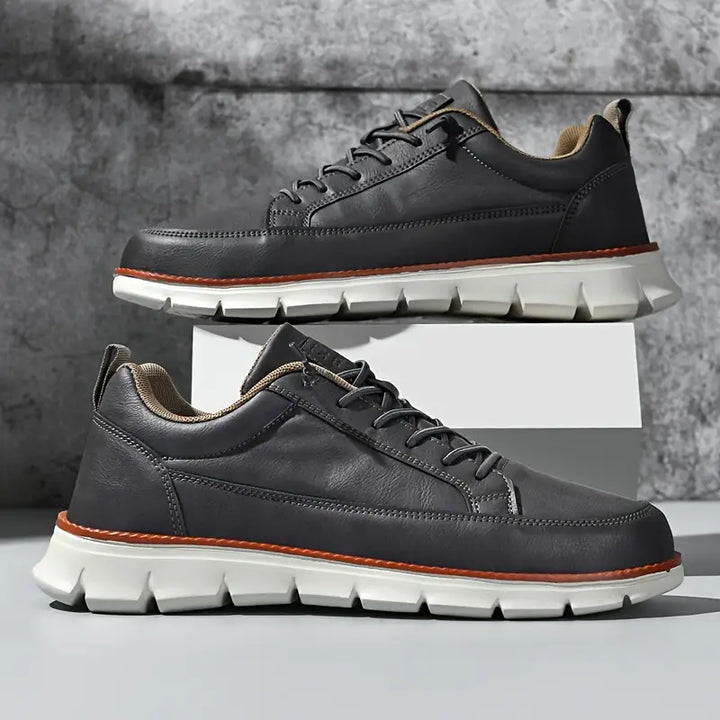 Tolleric | Men’s Ergonomic Leather Sneakers