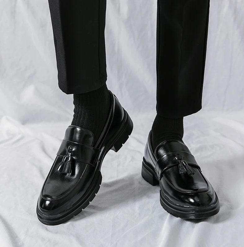 Chon | Men’s Leather Tassel Loafers