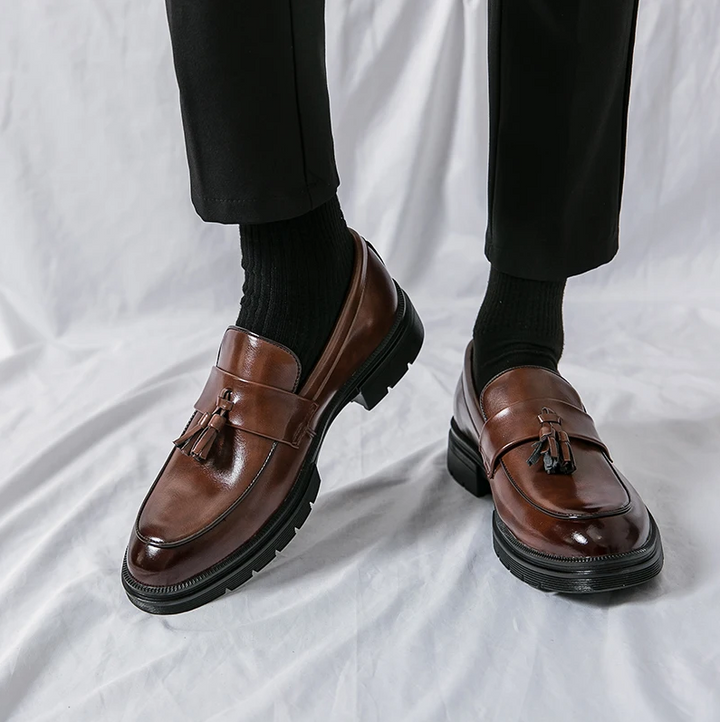 Chon | Men’s Leather Tassel Loafers