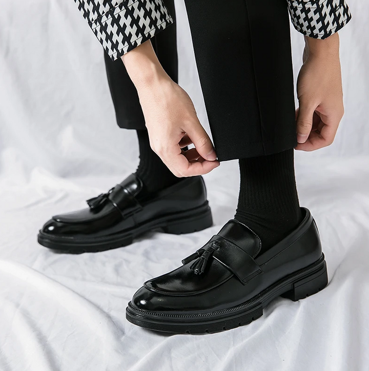 Chon | Men’s Leather Tassel Loafers