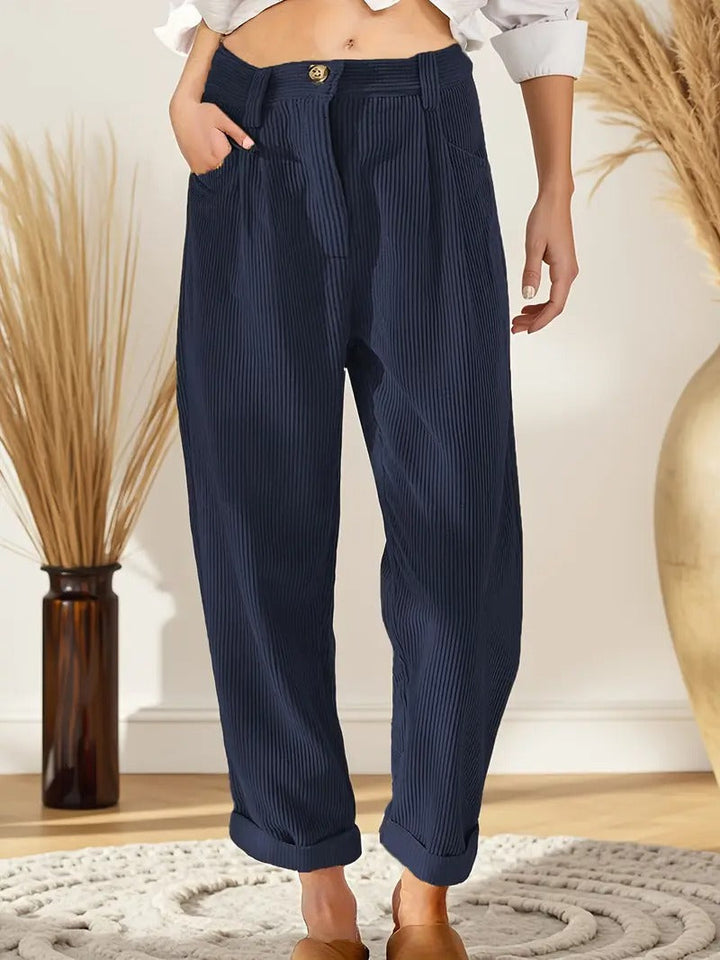 Dreany | Women’s Chic Winter Straight-Leg Trousers