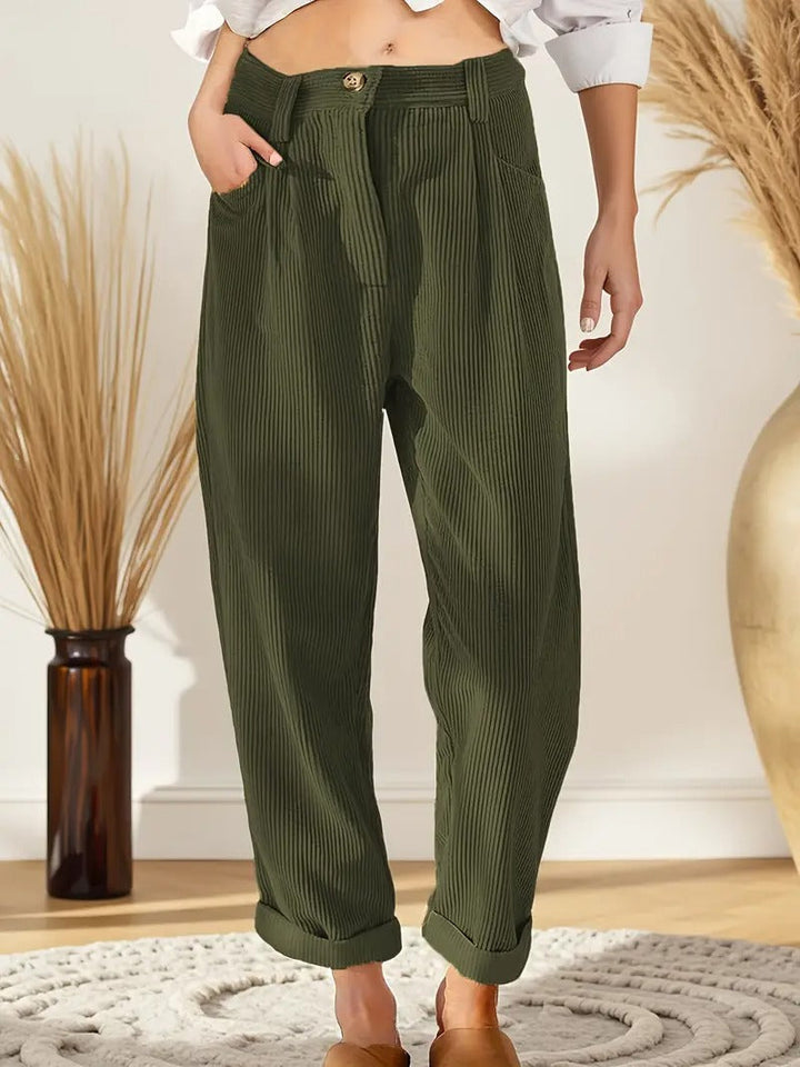 Dreany | Women’s Chic Winter Straight-Leg Trousers