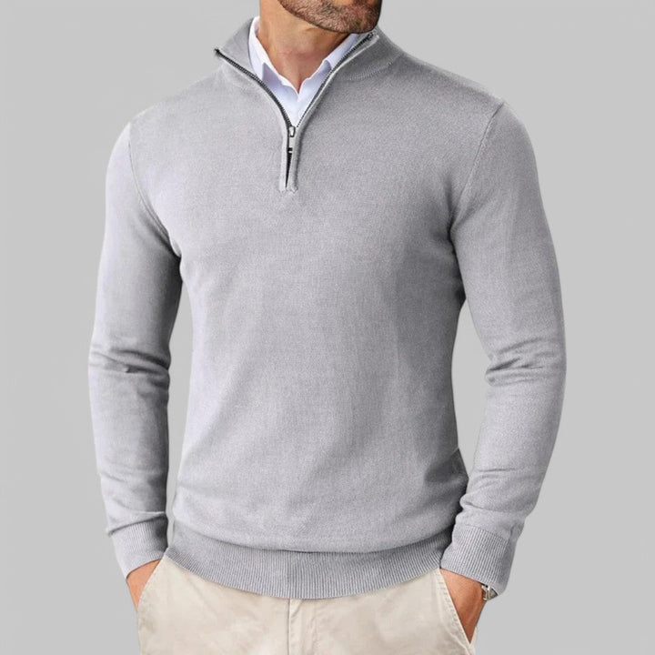 Dresden | Men’s Old-Money Half-Zip Jumper