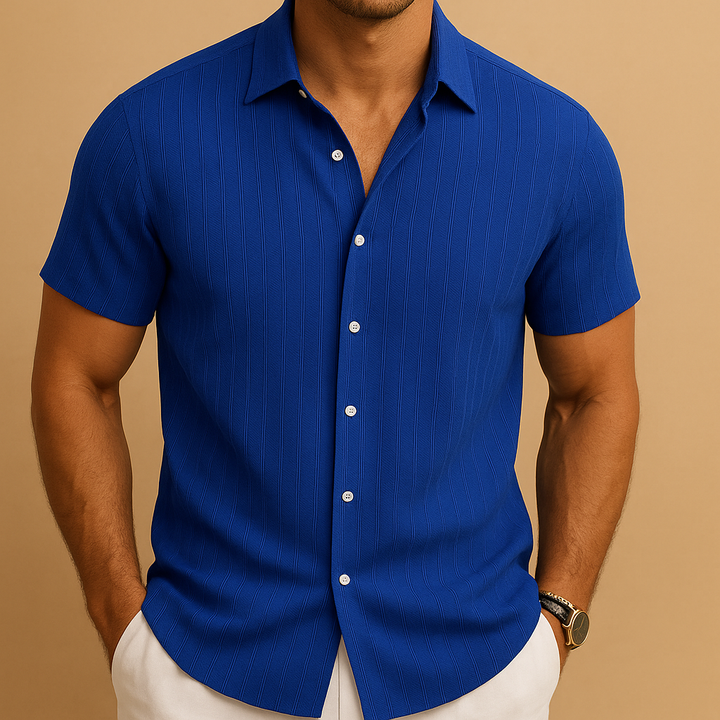 Alveno | Men’s Short-Sleeve Summer Shirt