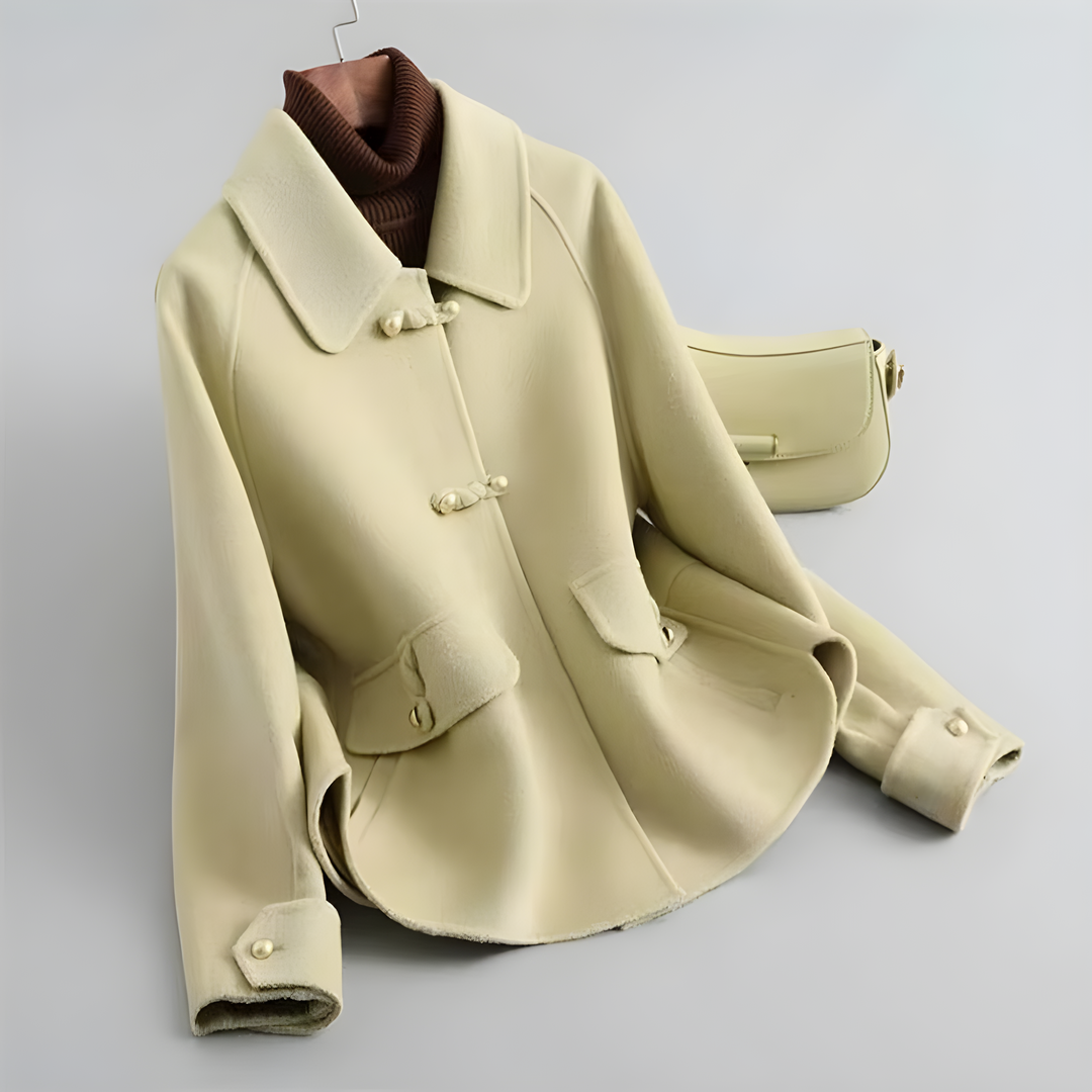 Nancy | Women’s Premium Wool Toggle Coat