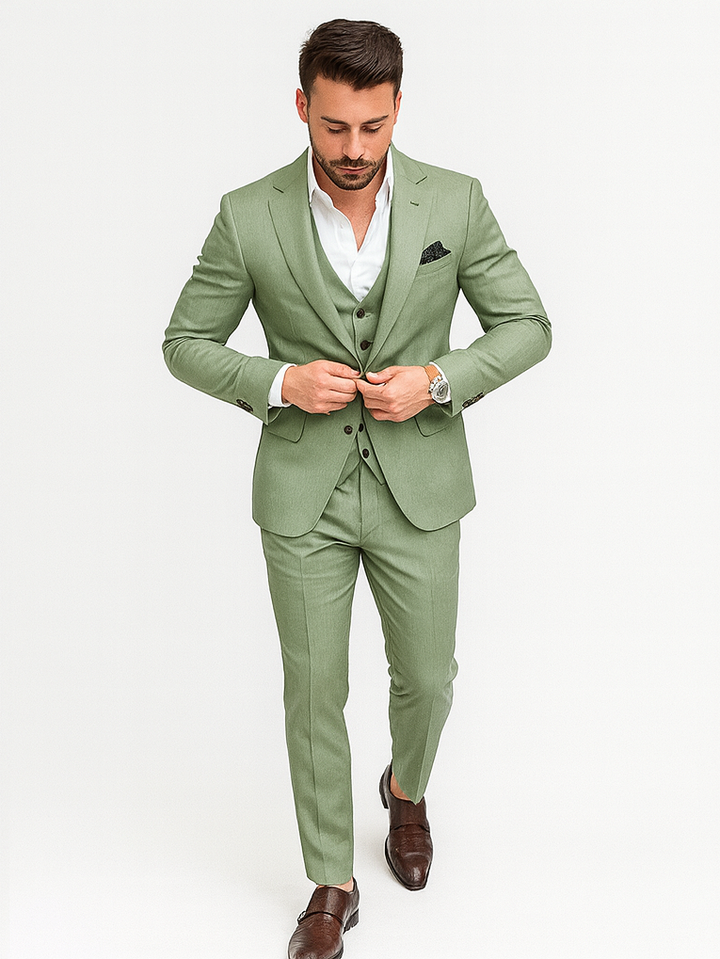 Sage | Men’s Light Green Suit
