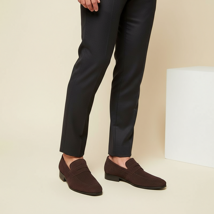 Majestic | Men’s Suede Loafers