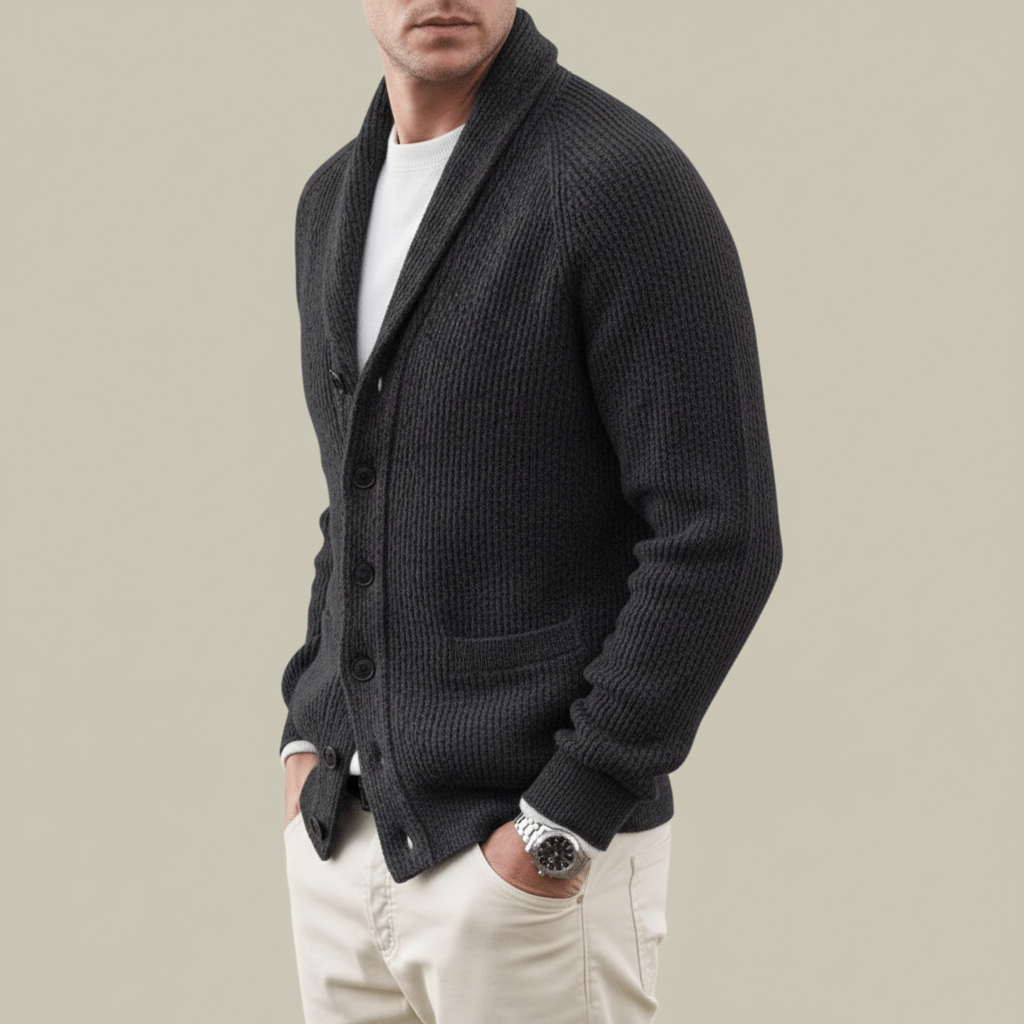 Charlice | Men’s Cashmere Comfort Blend Cardigan