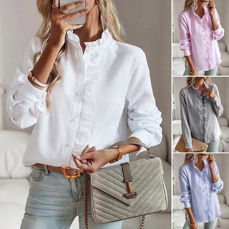 Richel | Women’s Light Crinkle Blouse