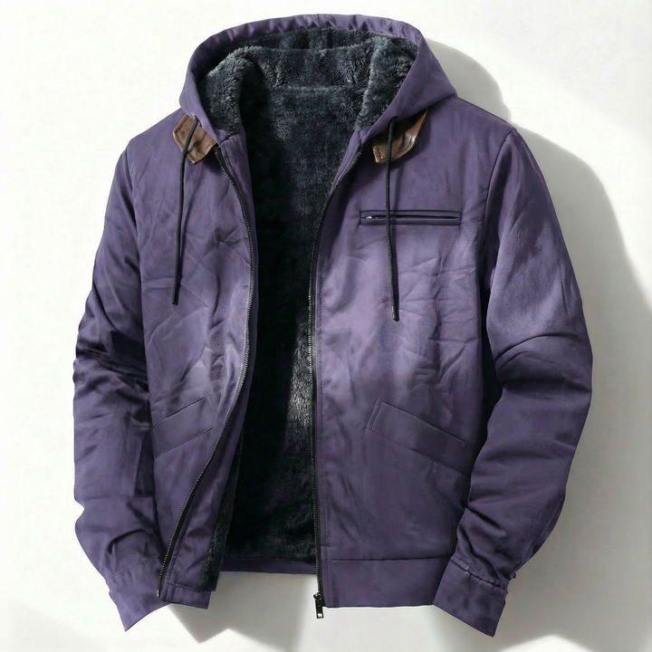 Hunter | Men’s Fleece-Lined Hooded Jacket