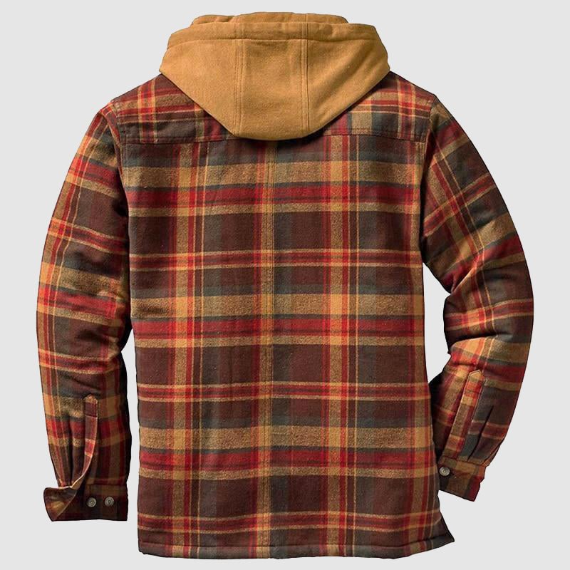 Lumbero | Men’s Warm Checked Shirt Jacket