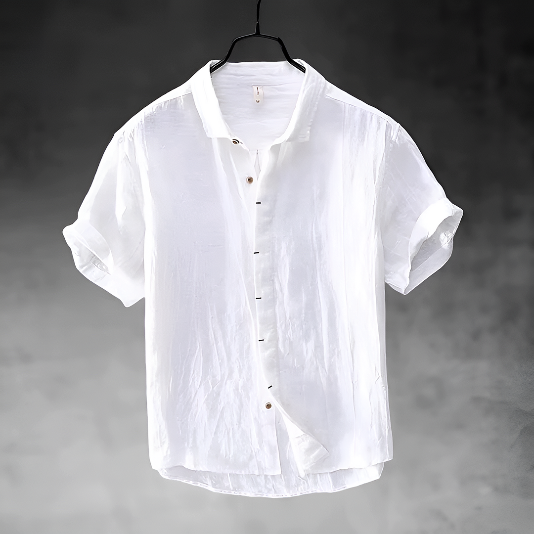 Andy | Men’s Linen Short Sleeve Shirt