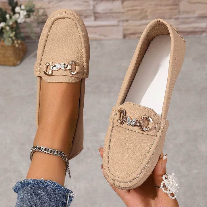 Vincent | Men’s Textured Leather Horsebit Loafers