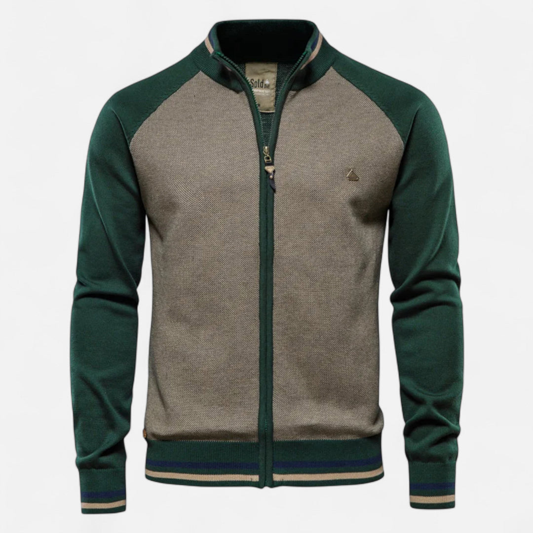 Dorevelle | Men’s Zipped Cotton Sweater